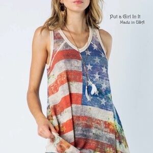 Y2K Vocal Tank Top Women’s M Made In USA Rhinestone Lace 2000s